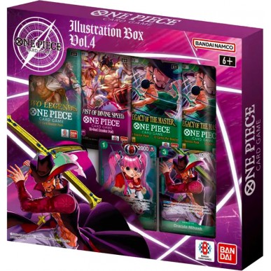 IB04 One Piece Illustration Box ENG - One Piece Card Game TCG