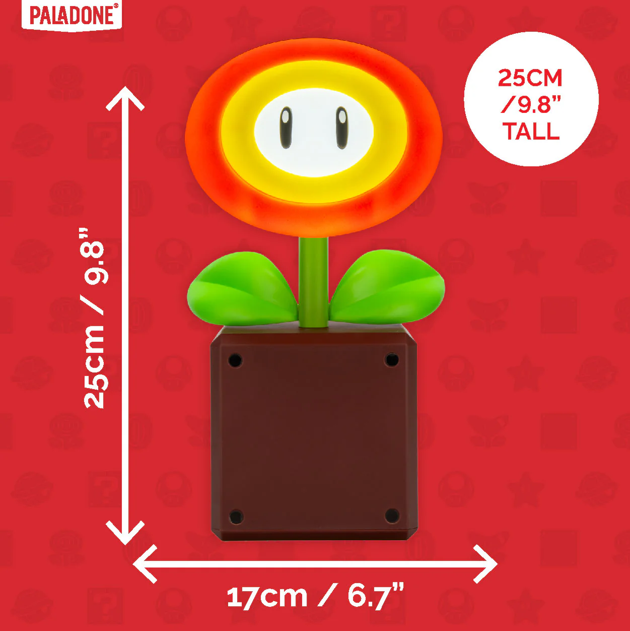 Lampada Super Mario Fire Flower - immagine 4