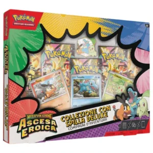 Pokemon Ascesa Eroica Collezione Spilla Deluxe Compagni D'Avventura ITA