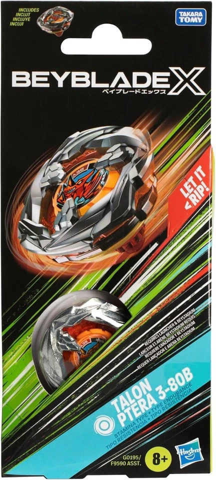 Beyblade X Talon Ptera 3-80B Spinning Top (Booster Pack) - immagine 3