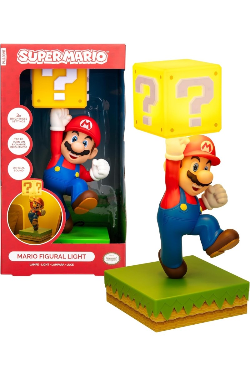 Lampada Super Mario Diorama 35 cm - Nintendo - immagine 3