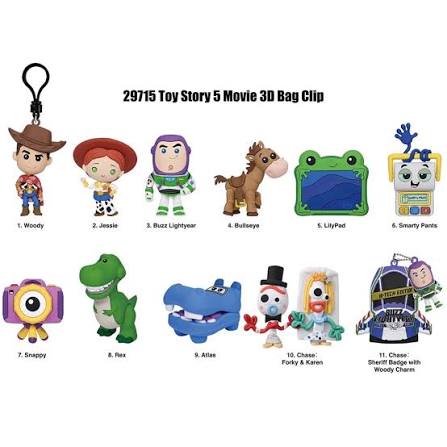 Toy Story 5 Bag Clip Squishy Blind Box (x1) - immagine 2