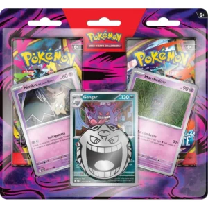 Pokemon Blister 2 buste Gengar, Marshadow e Mimikyu ITA